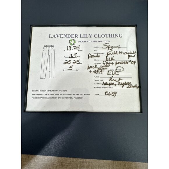 Spanx Women's S Pull On Ponte Knite Ankle Pant Black Inseam 25.25" - Picture 13 of 13